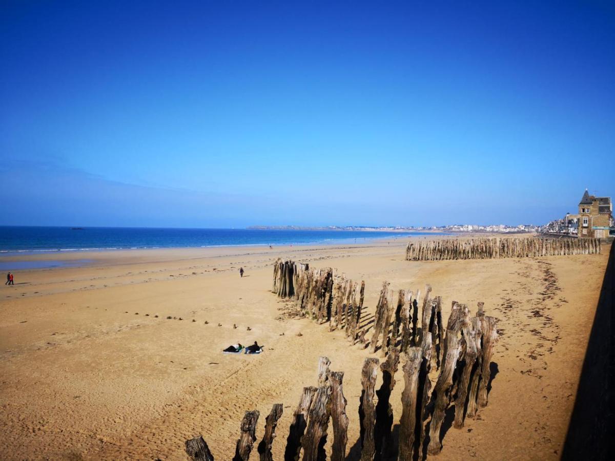 Les Letruns - Appart - 3 Pers - Vue Sur La Mer 생말로 외부 사진